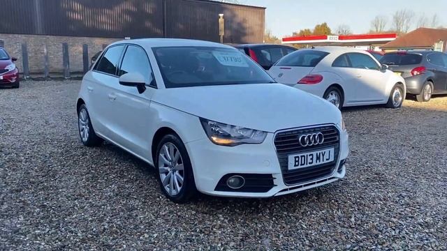 13 13 Audi A1 1.6 TDI Sport Sportback 5dr Diesel Manual Euro 5 (s/s) (105 ps) смотреть онлайн
