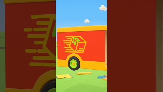 Лева сделал фургон для ДОСТАВКИ Мультики Грузовичок Лева #мультик #длядетей #animation смотреть онлайн