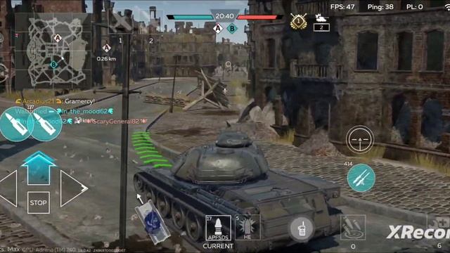 War Thunder Mobile Replay M728 "HESH Express!" смотреть онлайн