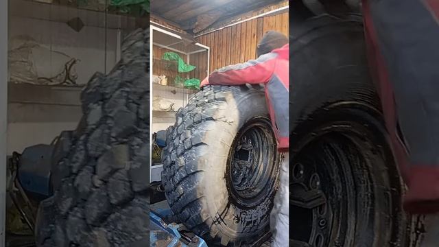 шиномонтаж КамАЗ колеса
