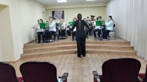 Детский духовой оркестр ДМШ №4 Им. Д.А. Хворостовского, г. Красноярск
