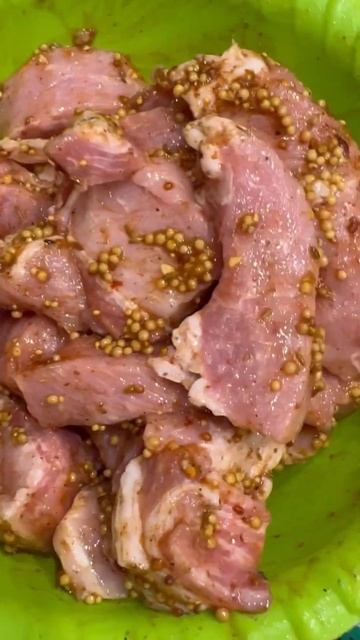 Свинина, приправа для шашлыка, дижонская горчица,терияки #шашлык #готовимдома #дача #маринаддлямяса смотреть онлайн