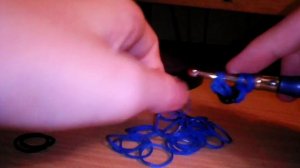 Медуза из резинок.