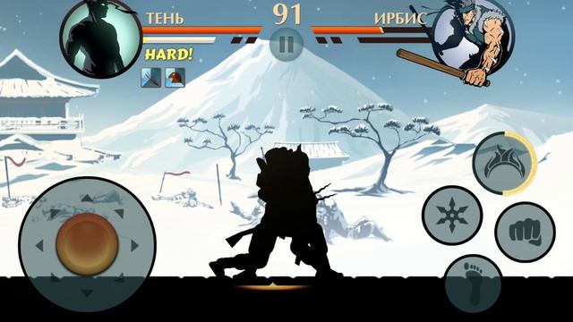 😂ТЕНЬ СДЕЛАЛ ШПАГАТ😂 | SHADOW FIGHT 2 БЕЗ ПРЫЖКОВ #12 смотреть онлайн