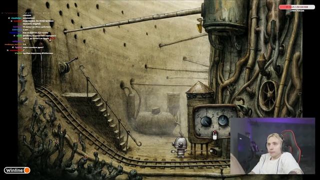 Follentass играет в Machinarium (осторожно, людям со слабой психикой не смотреть) смотреть онлайн