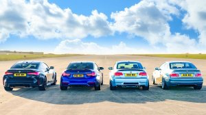 Заезд BMW M3-4 Поколений!