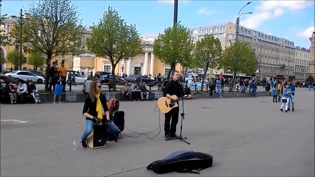 Музыканты на Сенной. Из архива. смотреть онлайн