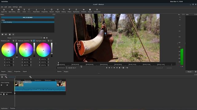 Shotcut Lesson 10 - Keyframes