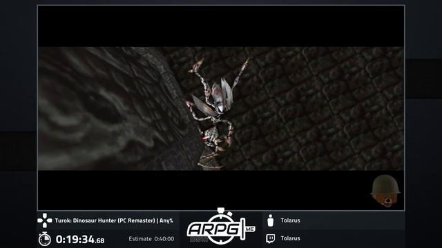 ARPGME 2018 - Turok: Dinosaur Hunter (PC Remaster) | Any% | by Tolarus смотреть онлайн