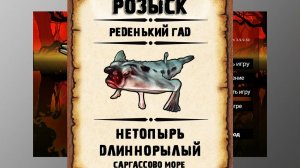 Редкости рр3. Нетопырь длиннорылый рр3. Саргассово море.