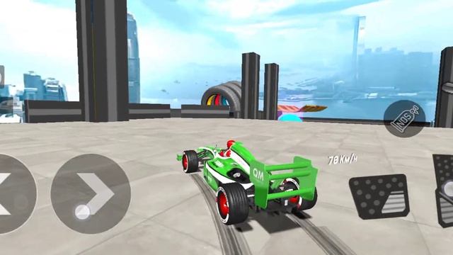 Formula Car Stunt Video Games||Impossible Car Stunt ||😎#cargames #gamingvideos #cardriving #gaming смотреть онлайн