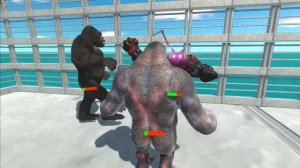 Lava Golem Door Challenge|King Kong Evolution vs Lava Golem Evolution-Animal Revolt Battle Simulato