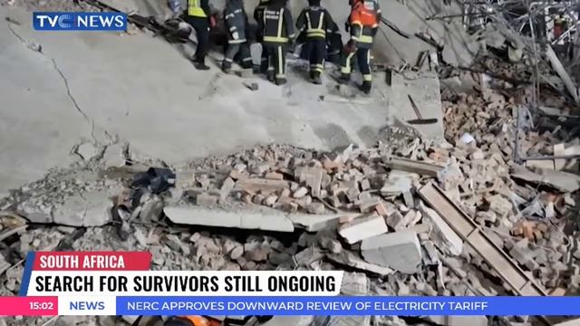 South Africa Building Collapse, Search For Survivors Still Ongoing смотреть онлайн