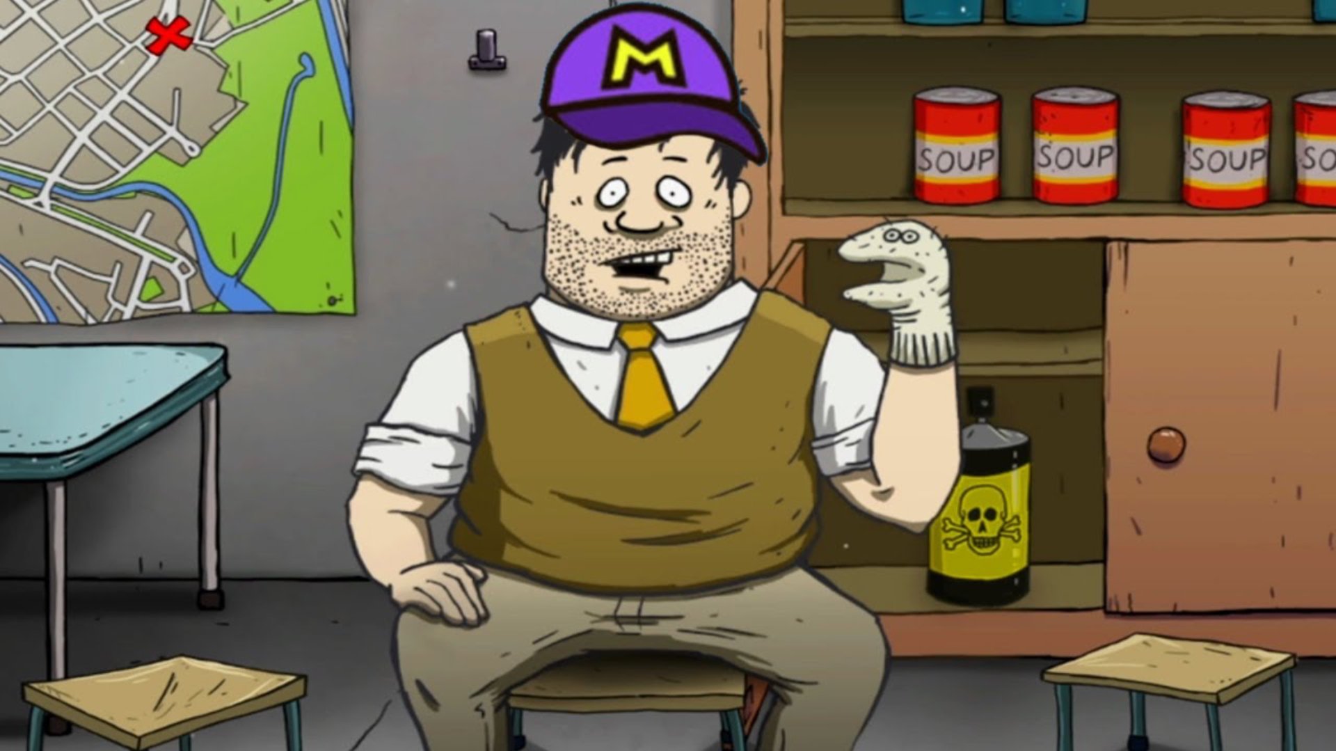 отец спрыгнул в бункер без семьи, выживет ли? - 60 SECONDS! смотреть онлайн