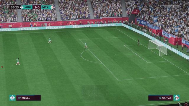 FIFA World Cup Qatar 2022 - FIFA 23 | Argentina vs Mexico смотреть онлайн