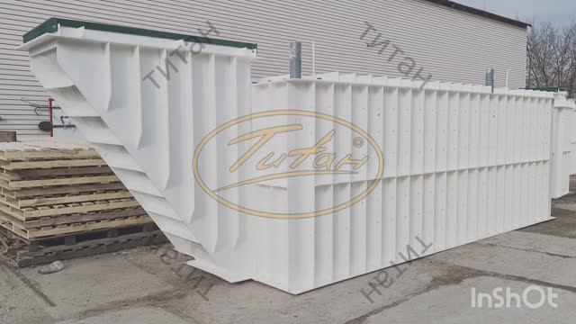 Обзор видео Пластиковый погреб Фермер ТИТАН от производителя с установкой под ключ в Московской обл смотреть онлайн