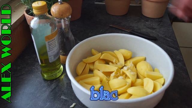 Hähnchen Aus Backofen Mit Kartoffeln Machen Mit Alex 🥔 Oven-baked Chicken With Potatoes Made By Ale
