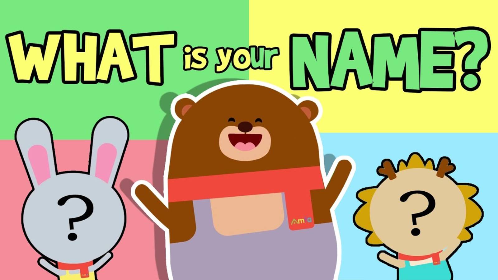 What Is Your Name ♫ Greetings Song Wormhole Learning - Songs For Kids смотреть онлайн