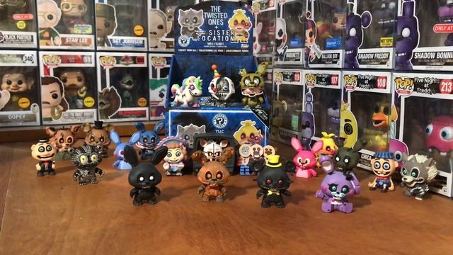 Complete Set FNAF The Twisted Ones Sister Location Funko Mystery Minis Stanley Afton Ella Lolbit смотреть онлайн