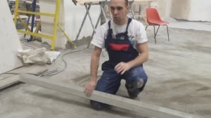 350м2 плитки на кривые полы ,вдвоем за 10 дней.