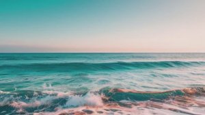 Шум моря на галечном пляже для расслабления