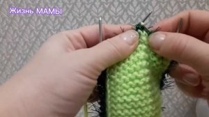 Детские носочки спицами! Детские следки спицами! Knitted slippers! Knitted socks!