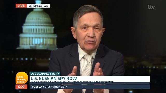 Dennis Kucinich on Whether Russia Helped Trump Win the Election | Good Morning Britain смотреть онлайн