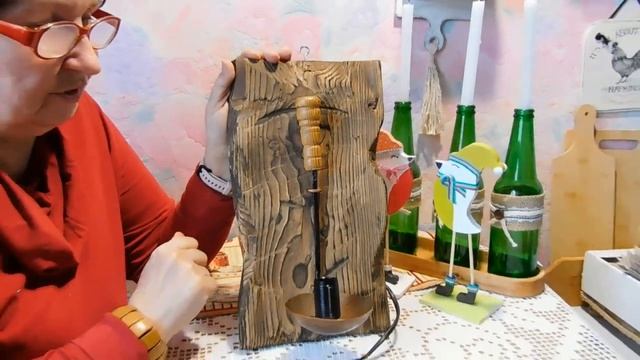 Свет в моем окне!.DIY Делаем бра из подручных материалов. смотреть онлайн