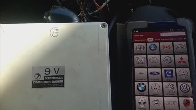 Как диагностировать без сканера(компьютера) .Диагностика осциллографом. смотреть онлайн