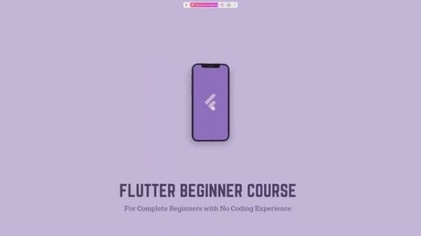 Полный курс Flutter для начинающих. Машинный перевод.