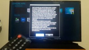 app SS.IPTV na Tv Smart Samsung