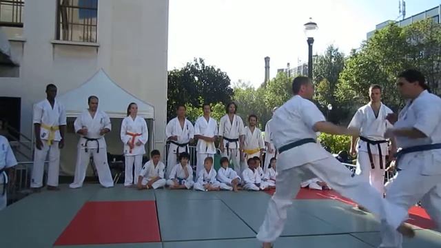 Demonstration ACBB Kyokushin Forum des Associations 2012 смотреть онлайн