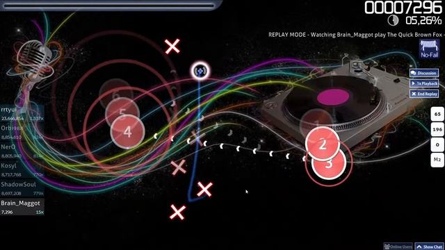 THE BIG BLACK osu! (First try) смотреть онлайн