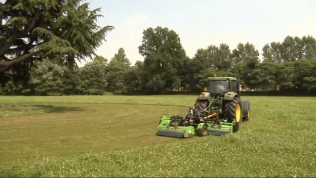 Цеповая косилка – мульчер без сбора Peruzzo Triflex смотреть онлайн