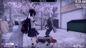 Genocide Ending with scissors In Amai's Week- 202X Mode / Yandere Simulator Demo