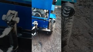 самодельный минитрактор с дизельным двигателем