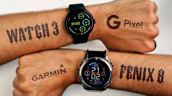 Google Pixel Watch 3 обзор и сравнение с Garmin Fenix 8: стоит ли покупать?