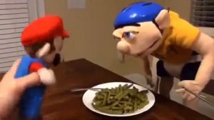 Jeffy  I HATE GREEN BEANS DADDY!  SML Compilation