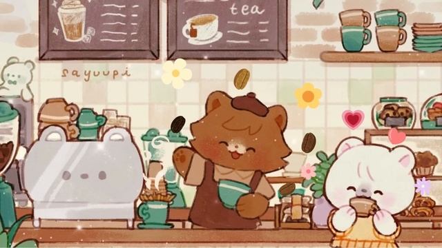 Кошачье кафе ☕ 1 час лофай музыки для отдыха 🐾【Милый лофай микс】🎧 [Музыка без рекламы] смотреть онлайн