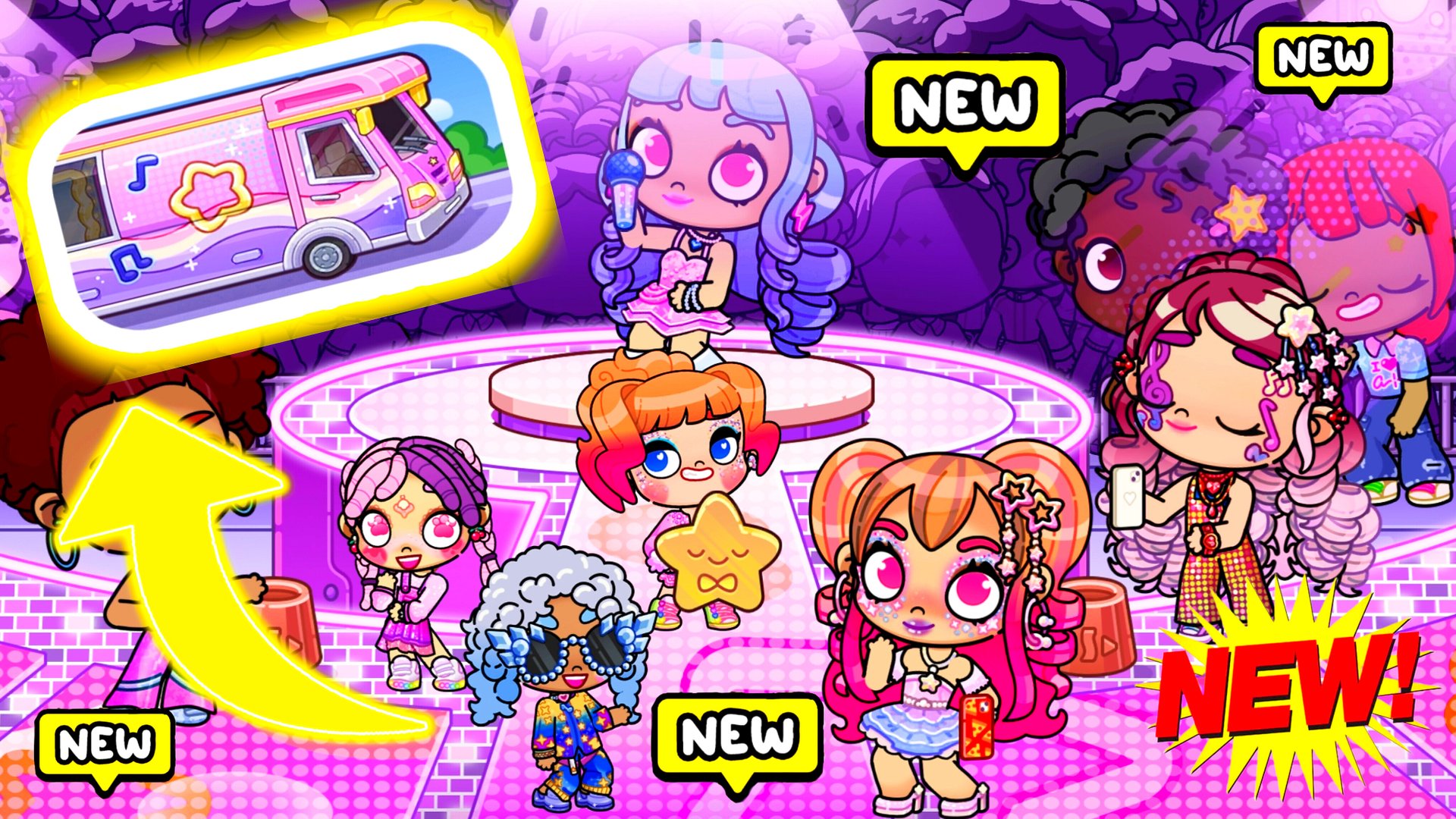 Аватар ворлд 💖ОБНОВЛЕНИЕ💖 СЕКРЕТИКИ 🎁 И СЦЕНИЧЕСКИЙ ОБРАЗ ДЕВЧОНОК ❤️