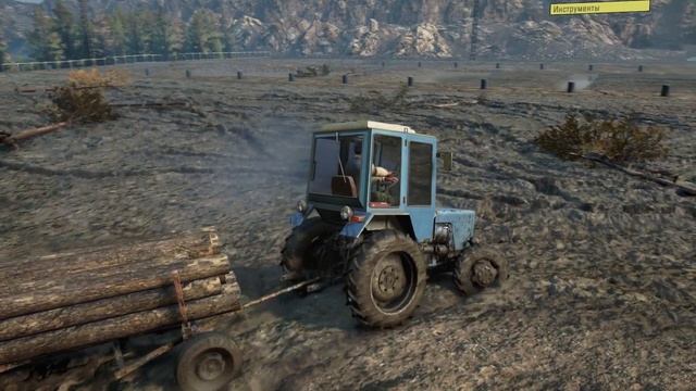 SnowRunner: Трактор Т-30! Тест-Драйв Трахтора Владимирец