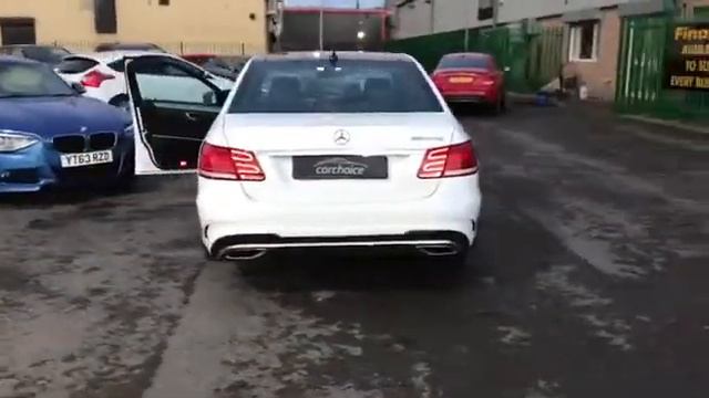 2014 Mercedes-Benz E Class 2.1 E220 CDI AMG Sport 7G-Tronic Plus 4dr White