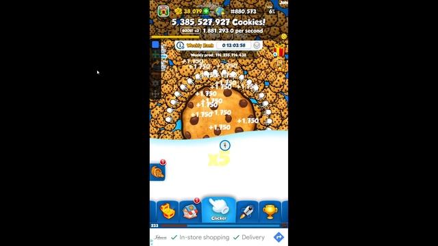 I PUT AN AUTO CLICKER ON COOKIE CLICKER FOR 45 MINUTES смотреть онлайн