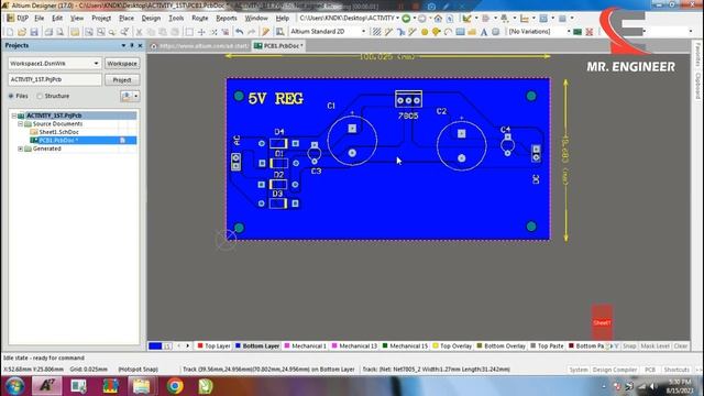 ALTIUM DESIGNER #7 POLYGON AND SETTING || #altium #altiumdesigner