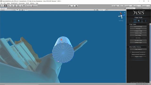 Oasis Mesh Editor Ep 11 Collapse Edge смотреть онлайн