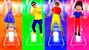 Tiles Hop: D Billions Lya-Lya Vs Cha-Cha Vs Chiky Vs Boom-Boom.&?! &&&   Who Will Win ？