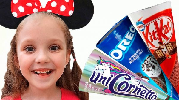 Лиза с папой и их забавные истории со сладостями / Видео для детей