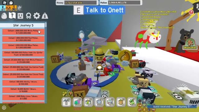 I Completed The Star Journey 4! | Roblox Bee Swarm Simulator