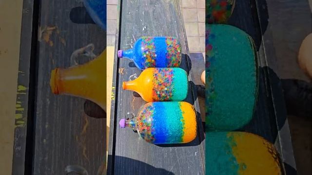 🎈Breaking Glass Bottles and Balloon Drops! Crushing Crunchy & Soft Things!🔥 смотреть онлайн