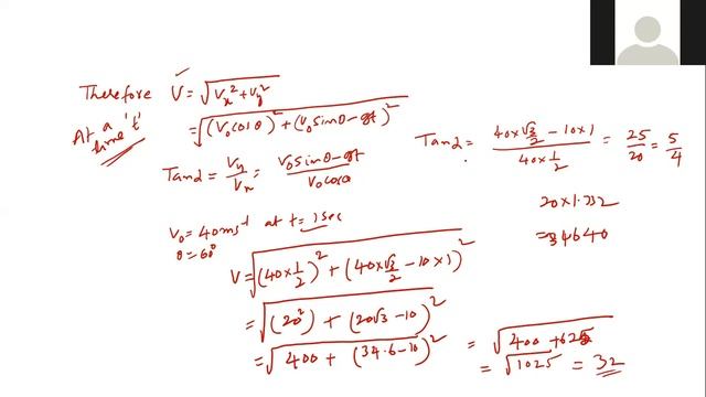 kinematics - 17 - 21‘series Motion under Gravity in two dimension-1(Projectile motion) смотреть онлайн